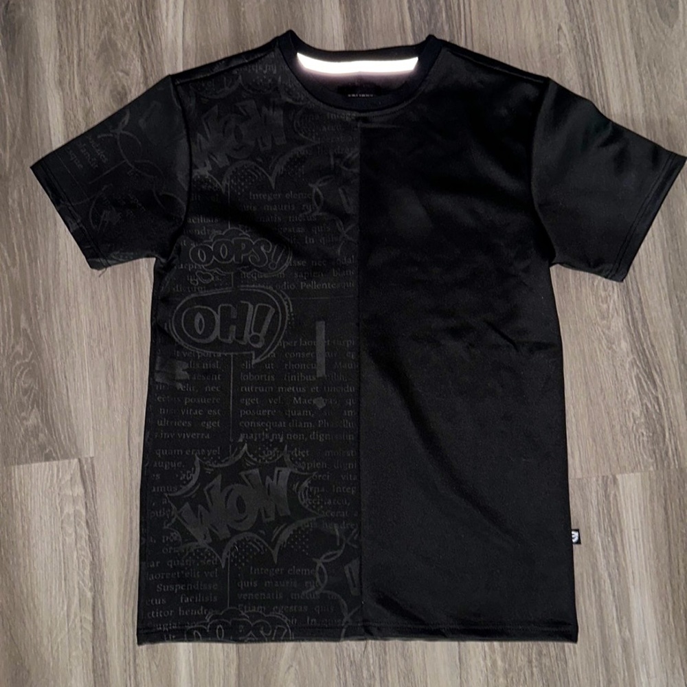 Men's Encrypted Split Graphic Tee